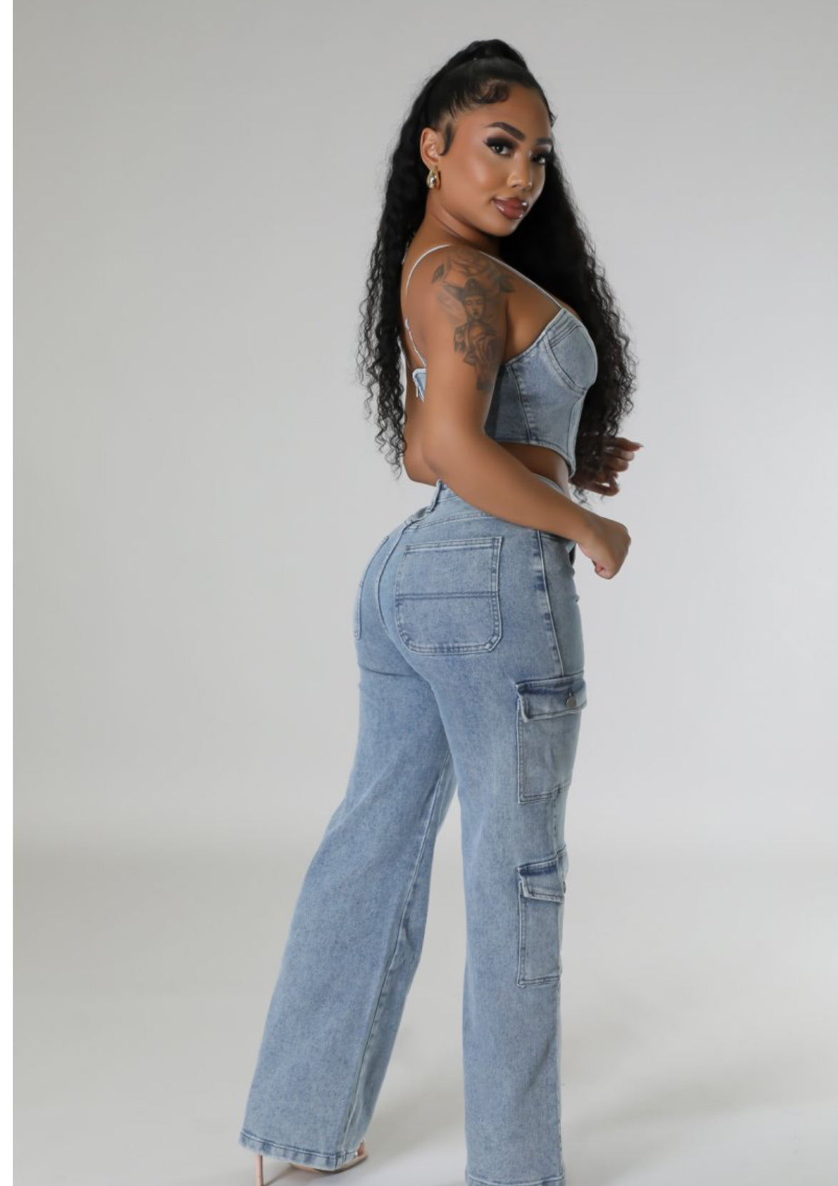 Put U On Pant Set
