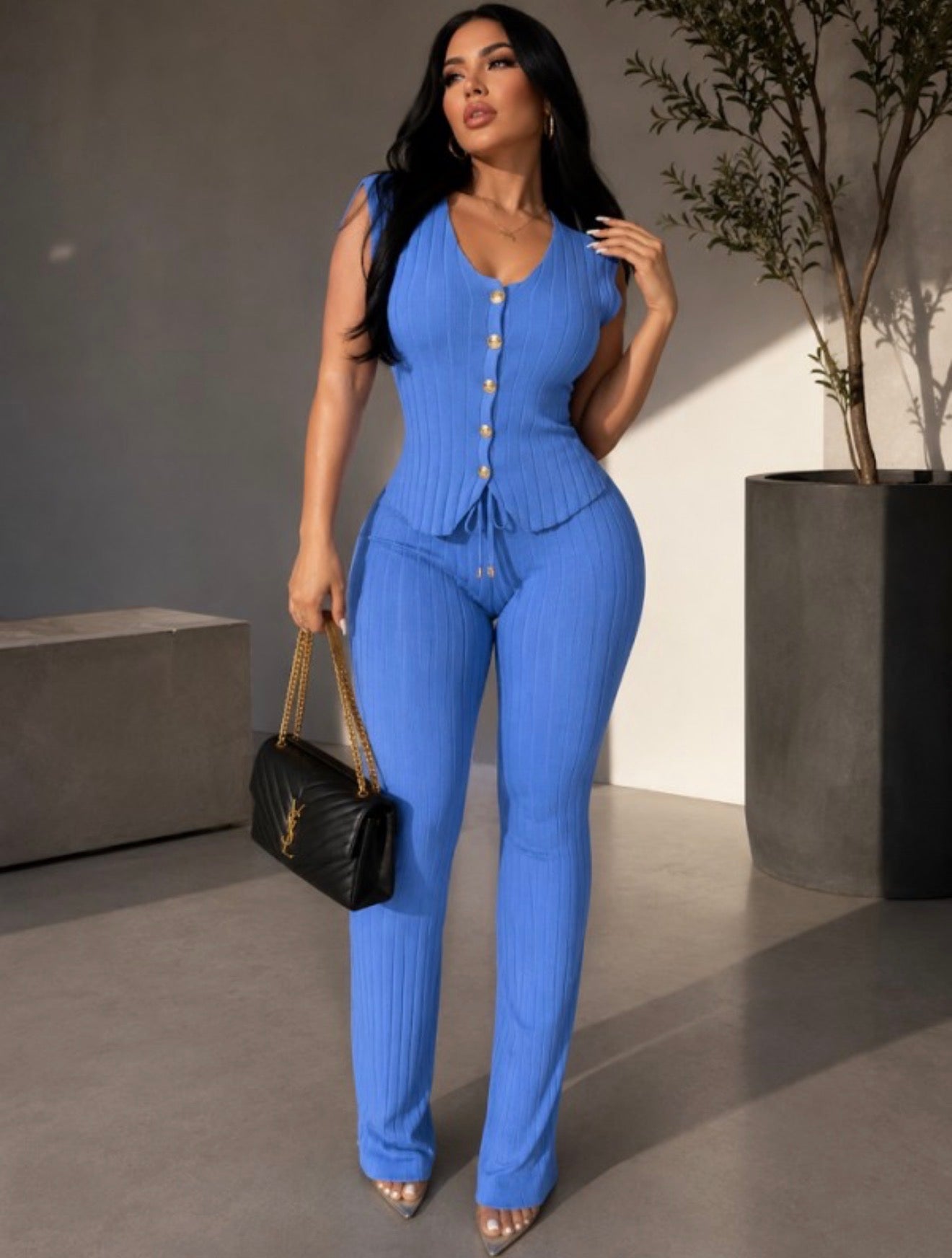 Dami Knit Pant Set